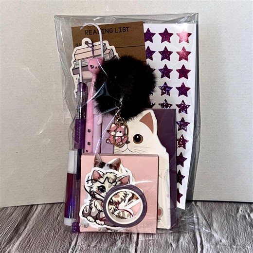 Cat Annotation Kit – Reading Supplies for Book Lovers, Stationery, Bookish Items - Etsy