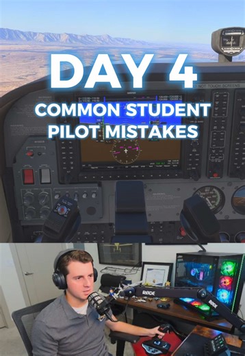 Common Student Pilot Mistakes: Day 4️⃣ 🍰 There's no free lunch in flying airplanes (hamburgers literally cost hundreds of dollars, lol). You cannot make an input on an airplane without having some sort of consequence... Starting a Turn? You lose lift in the vertical direction. You must pitch up... Pitch up to maintain altitude in a turn? Loss of speed- you must add power. Ending a turn? You must reduce your power and your pitch, or else you will end up high an fast... ❓ Do you understand? There
