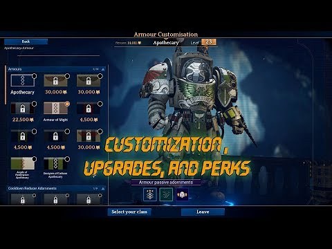 Space Hulk: Deathwing - Customization, Upgrades & Perks