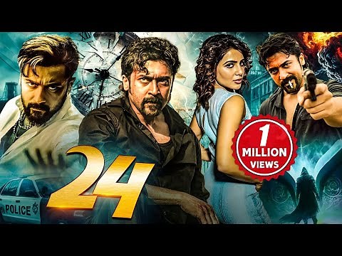 Samantha's - 24 Movie | New (2025) Released South Indian Movie Hindi Dubbed | Action Movie | Suriya