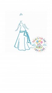 Merida the Scottish Princess From Brave in Her Blue Dress With Bow and Arrow Sketch Digital Embroidery Machine Design File 4x4 5x7 6x10 8x12 - Etsy