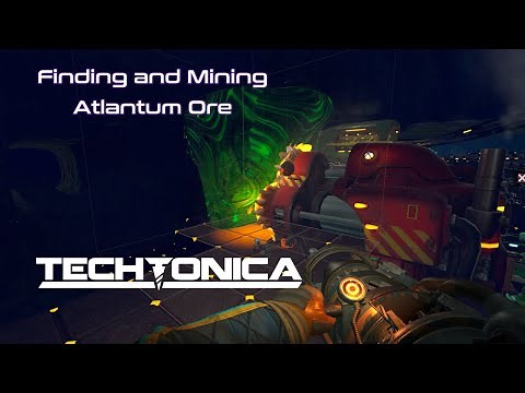 Finding and Mining Atlantum Ore - Techtonica