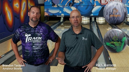 Rich Hanson gets on the lanes with Brandon Tarabek as they compare the Track Criterion Inverse vs. Paragon Shadow! #TrackBowling #CriterionInverse #HK22C #EvolutionaryRevolutionary | Track
