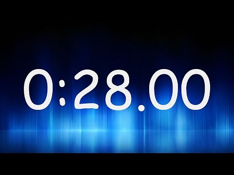 28 Second Timer - Countdown from 28 to 0