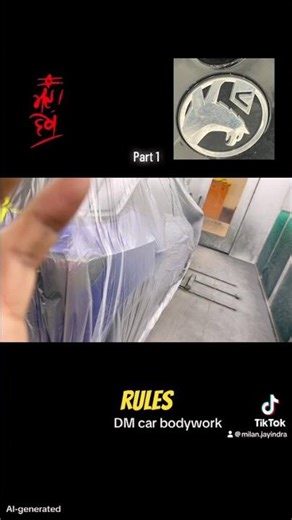 DM car bodywork FORD 2026 TAILGATE repair work and applying 2K primer WORK..🕉️