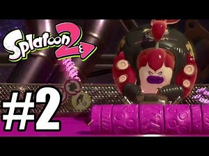 Splatoon 2 Gameplay Walkthrough Part 2 - Story Campaign