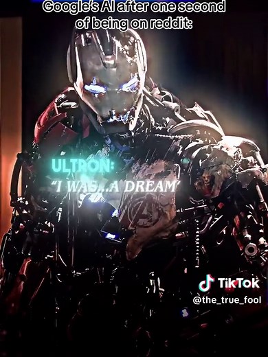 I have no mouth but I must scream. Credits to: @✖‿✖•𝘋𝘦𝘢𝘥𝘌𝘺𝘦 #bard #Ultron #reddit #meme #mcu #edit