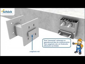 Schöck Isokorf® T type SK (tot nu toe KS): Thermische bruggen oplossen bij beton-staal aansluitingen