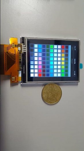 240x320 2.8" TFT + AR Touch | ILI9341 | 8080 Interface