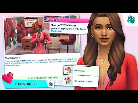 MASTERING THE NEW CAREER 💖 + SO MANY side quests! | Sims 4 Lovestruck Gameplay