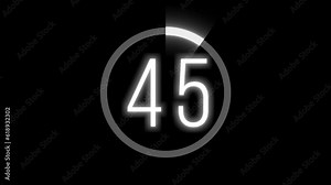 it's fully transparent you can can use easily in your video. 10 second pamela reif alpha channel Countdown timer with transparent background. after effects countdown timer for your workout video, liv Stock Video