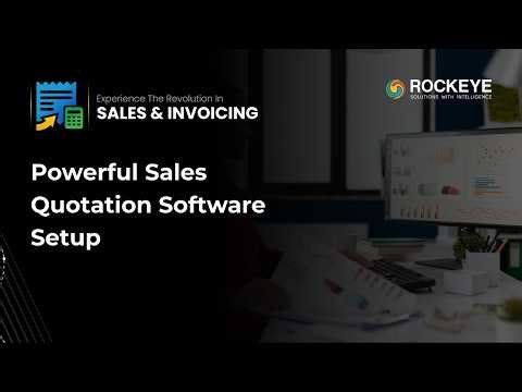 Sales Quotation Software Tutorial for Accurate Pricing