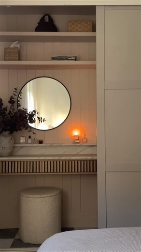 Michaela Shoebridge on Instagram: "If it doesn’t exist in your budget … hack it 🤭 am I right? I know you will ask- the console table and the kitchen laminate worktop are both @bandq_uk. Let me know if you have any questions 🫶🏻 Love, Michaela x"