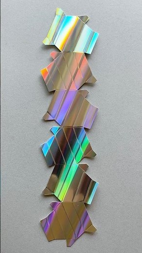 展開図から箱を組み立てる #papercraft #origami #diy