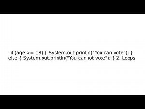 Control Structures Explained | if/else and Loops for Beginners
