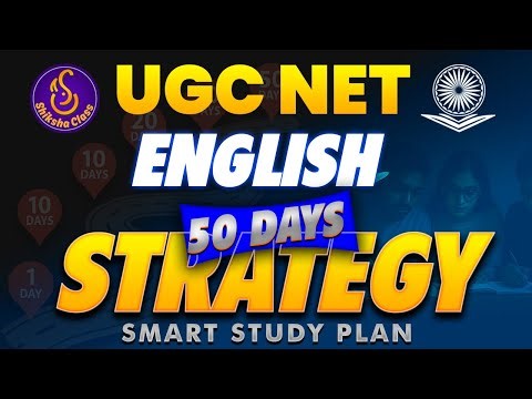 📘 UGC NET English 50 Days Study Plan – Complete Strategy from Unit 1 to 10! #ugcnetenglish