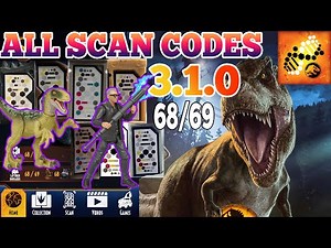 Jurassic World Dominion Facts App Scan Codes UPDATE All 69 CODES Dr Ian Malcolm Velociraptor