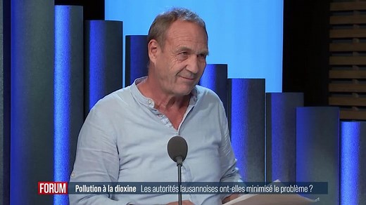Pollution à la dioxine: les autorités lausannoises ont-elles minimisé le problème? Interview de Jean-Philippe Ceppi - Forum - Play RTS