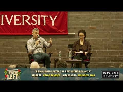 “Being Jewish After the Destruction of Gaza”: Peter Beinart w/ Marjorie Feld