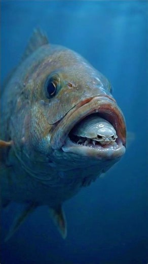 The Nightmare Parasite That Replaces Tongues #AnimalFacts #NatureIsMetal #ShortsFacts