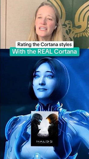 Which Cortana look was the best 👀 #shorts