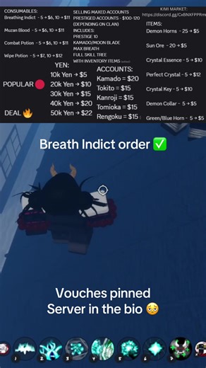 Demonfall items #roblox #demonfall #demonfallroblox