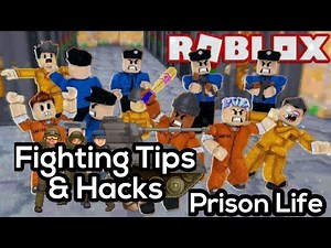 Fight with your Fist without Weapons- Roblox Prison Life Game Fighting tips and hacks