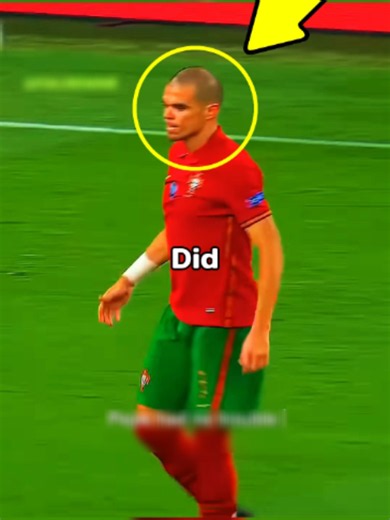 Pepe Is The MOST HUMBLE Player In Football History! 💀👀 #football #pepe #realmadrid