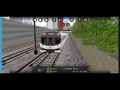 TTC subway Line 1 mobile simulator (FULL ROUTE) 1/2