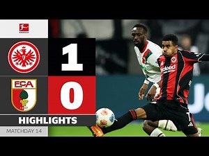 DOAN's Brilliant Solo Run Secures the Win | EINTRACHT FRANKFURT - FC AUGSBURG | Highlights | MD 14
