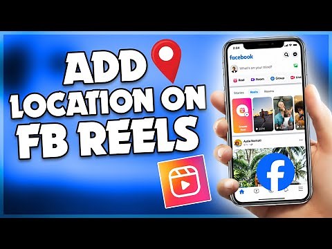 how to add location on Facebook reels | F HOQUE |