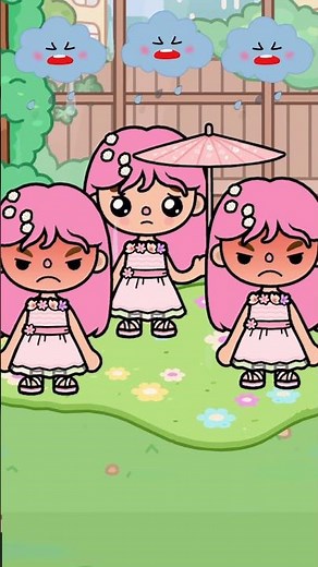 Sisters Don't Love Albino Triplet | Toca Boca World Story | Toca Julia