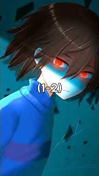 Frisk (Undertale) vs Kris (Deltarune) #shorts #undertale #deltarune