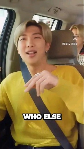 BTS carpool karaoke