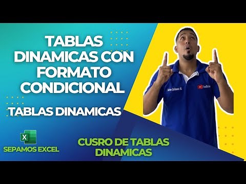 Como Usar Tablas Dinamicas Avanzadas Con Formato Condicional en Excel Cap 48 #sepamosexcel #excel