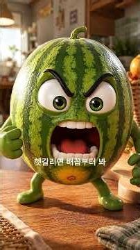 예쁜 과일이 맛있다는 착각 #여름과일 #과일고르는법 #과일