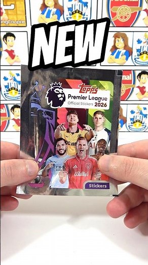 TOPPS 2026 PREMIER LEAGUE STICKER PACK OPENING | All New STICKER Collection