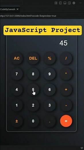 Master JavaScript by Building This Calculator 🚀 #webdevelopment #tutorial