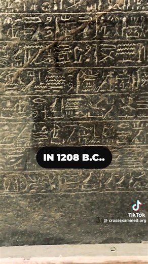 ## The Merneptah Stele and Early Israel ### A Biblically Grounded Assessment The Merneptah Stele, also known as the “Israel Stele,” is an ancient Egyptian monument dating to approximately 1208 BCE, during the reign of Pharaoh Merneptah (1213–1203 BCE). It is significant because it contains the earliest known extrabiblical reference to Israel. From a biblical perspective, however, its value lies not in redefining Scripture, but in illustrating how the biblical narrative fits coherently within the