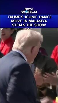 Donald Trump Dance | Donald Trump's 'Iconic Dance Move' In Malasiya Steals The Show