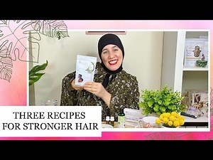 3 Beginner's Recipes for Hair Strengthening and Cleansing using Sukesh Ayurveda