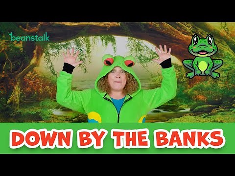 Froggie & Friends l DOWN BY THE BANKS OF THE HANKY PANKY l Preschool Movement Songs