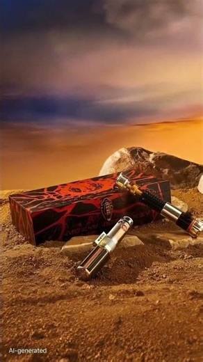 Anakin Skywalker and Obi Wan Kenobi Legacy Lightsaber hilts #starwars #cosplay