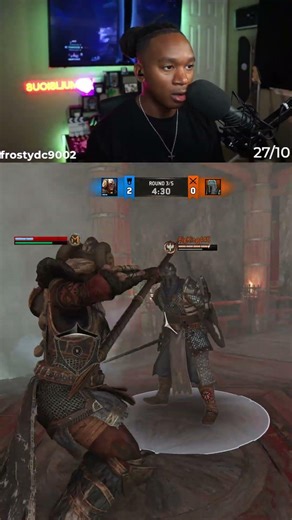 That Scream 😅😅 #forhonor #gaming