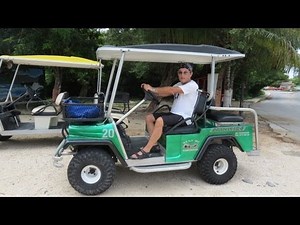 Island tour by golf cart - Isla Mujeres - Mexico