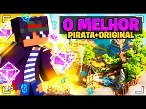 DESCOBRIR O MELHOR SERVIDOR de MINECRAFT BRASILEIRO de 2025 para JAVA e BEDROCK + PIR4TA e ORIGINAL