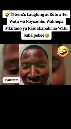 Gen Z's Hilarious Reaction to Ruto at Roysambu Meeting