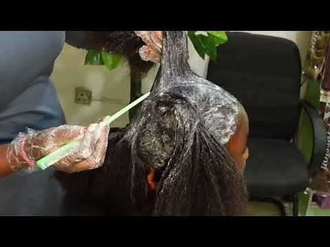 Kids Relaxer !! How to relax a little girls hair || Detailed and Easy Relaxer Application