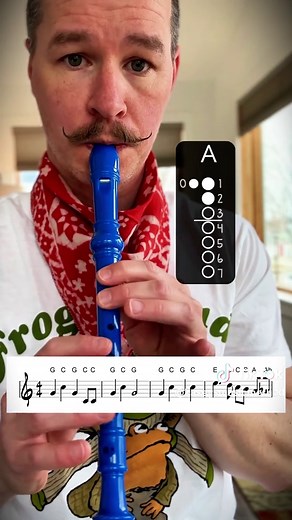 Jeopardy Theme Recorder Tutorial #recorder #tutorial #songs #howto #learn