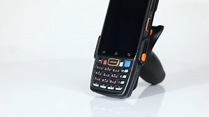 MUNBYN Mobilcomputer Android 12.0, POS Terminal Handheld PDA Scanner, Zebra Barcode-Scanner 2D Barcode, Schutzart IP67, Bluetooth, 4G, GPS, WiFi, IPDA082P mit Pistolengriff